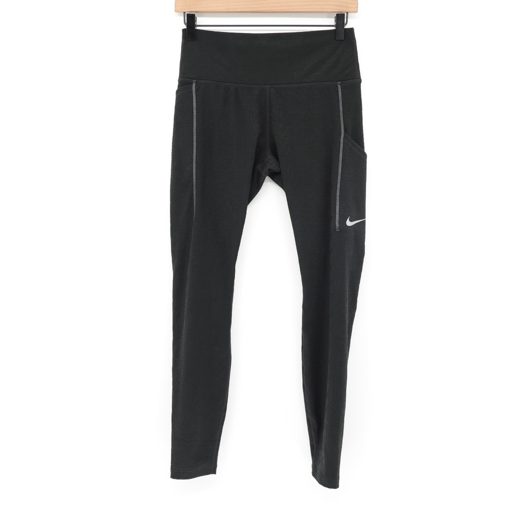 Nike Women's Epic Lux Reflective Running Leggings Charcoal Black Sz M NEW